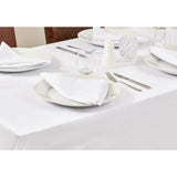 Nappe blanche Mitre Limetree 1600 x 1600mm - NISBETS