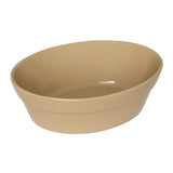 Plats à gratin ovales Olympia Stoneware 161 x 116mm (Lot de 6) - NISBETS