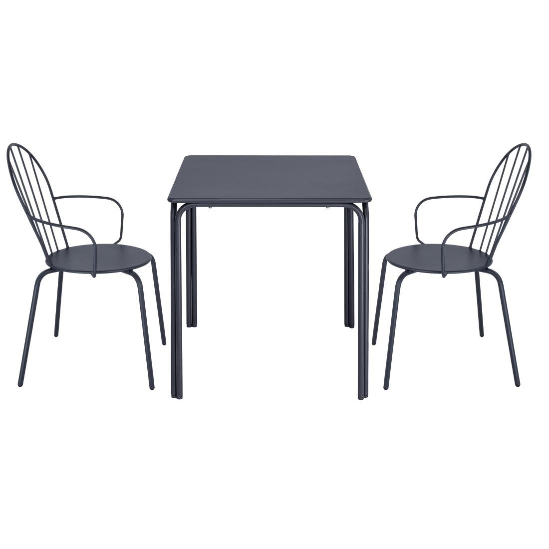 Fauteuils Bolero Adeline bleu - NISBETS