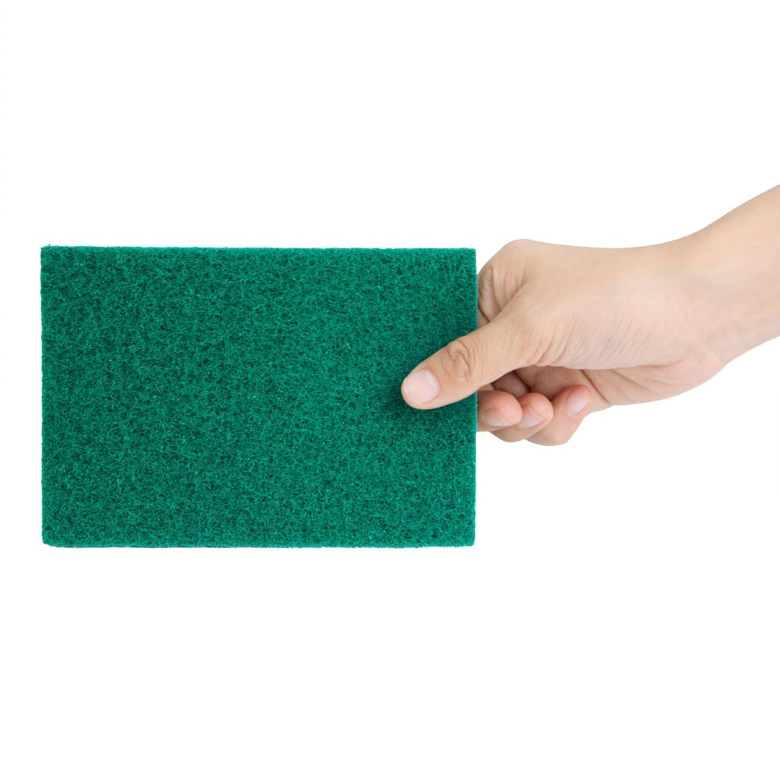 Petits tampons à récurer Jantex verts (lot de 10)