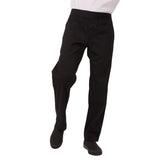 Pantalon slim léger homme Chef Works noir - NISBETS