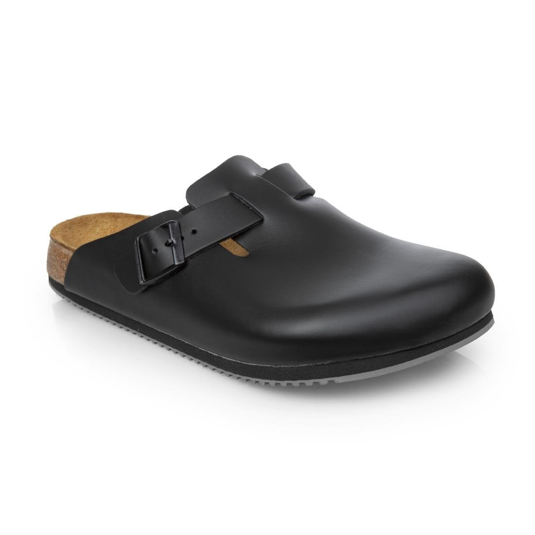 Birkenstock Super Grip Professional Boston Clogs Black - NISBETS