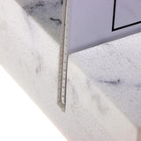 Présentoir de table Europel A4 polystone blanc