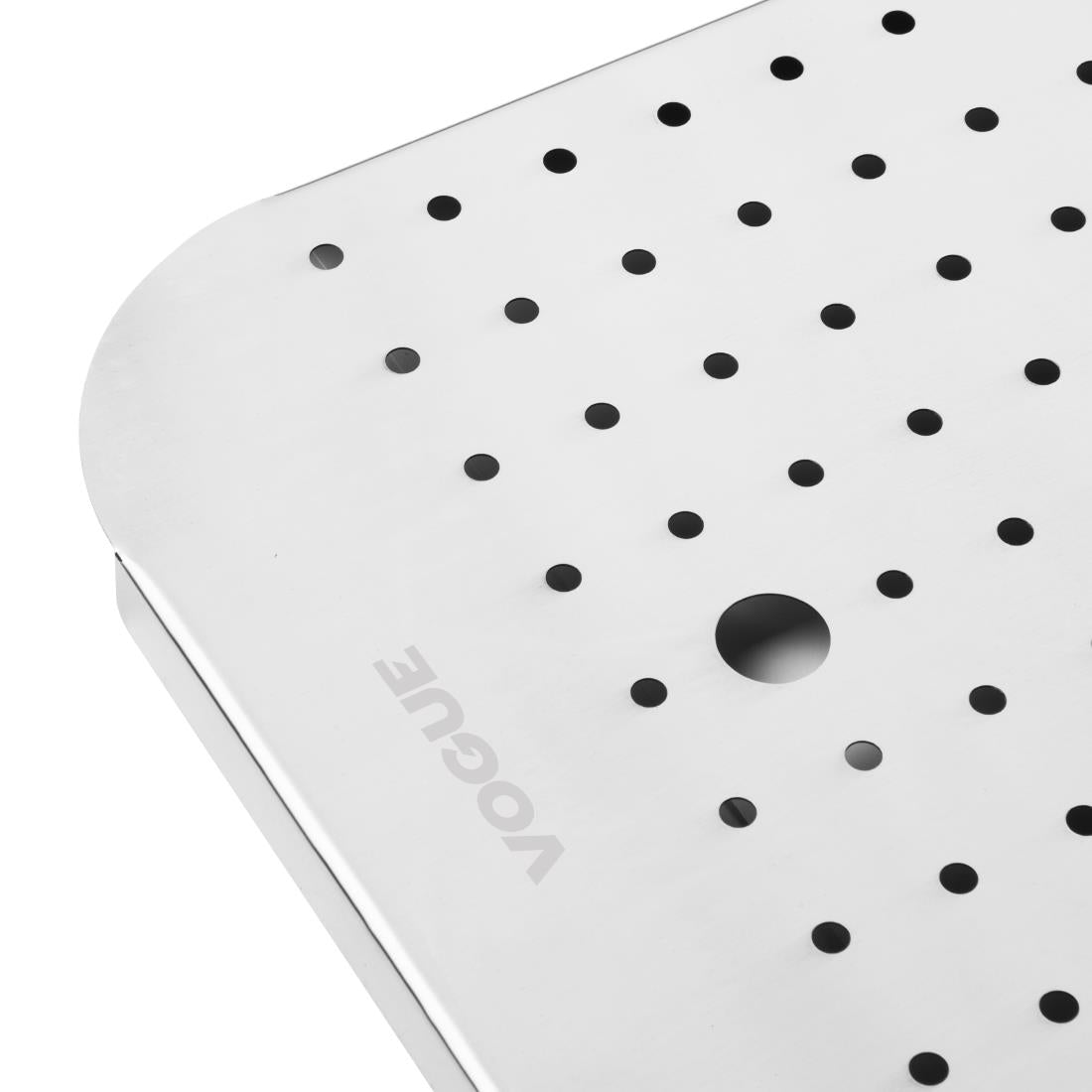 Égouttoir en acier inoxydable Vogue pour GN 1/1