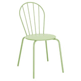Chaises Bolero Adeline vert clair (lot de 4) - NISBETS