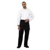 Veste de cuisine mixte Whites Vegas manches longues blanche - NISBETS