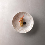 Assiettes coupe ronde Studio Prints Kintsugi Agate Grey 182mm (Lot de 12)