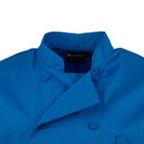 Veste de cuisine mixte Chef Works bleue - NISBETS