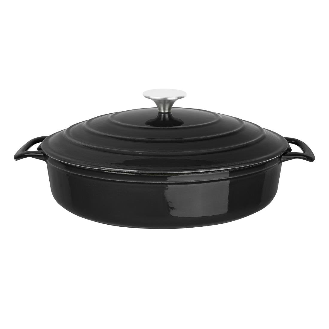 Cocotte en fonte ronde Vogue 3,5L noire