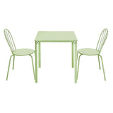 Chaises Bolero Adeline vert clair (lot de 4) - NISBETS