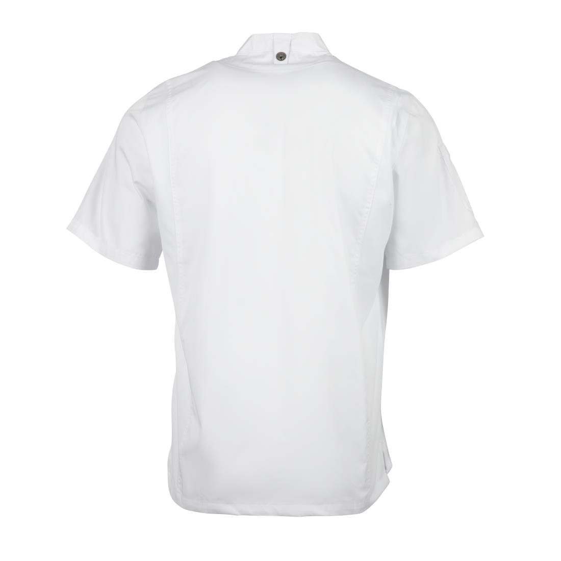 Veste de cuisine mixte Cool Vent Chef Works Urban Springfield blanche - NISBETS