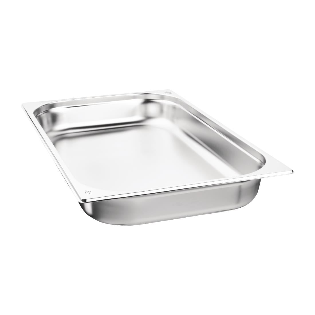 Bacs GN 1/1 inox 65mm Nisbets Essentials (lot de 3)