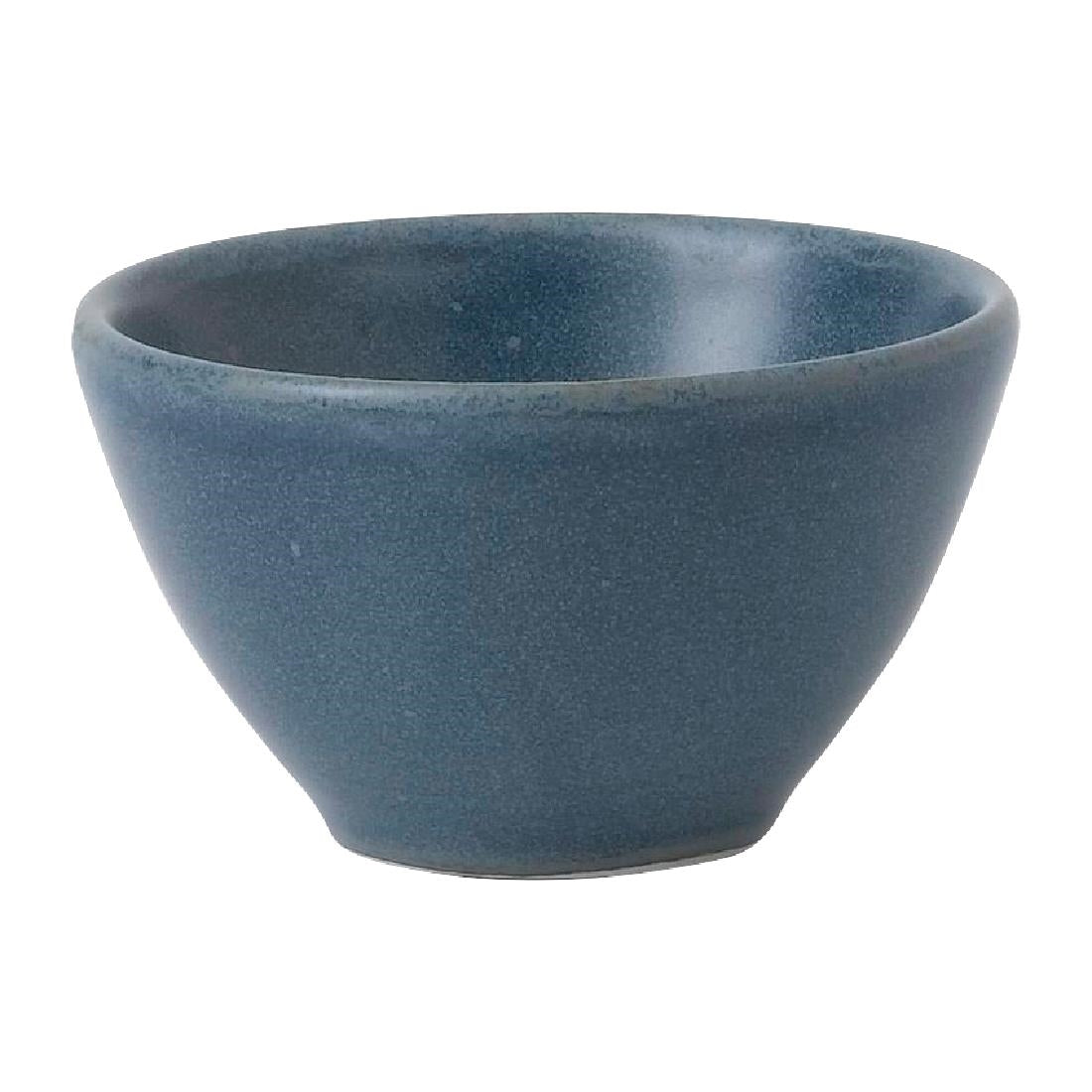 Pots à sauce Churchill Super Vitrified Nourish Oslo Blue 60ml (Lot de 12)