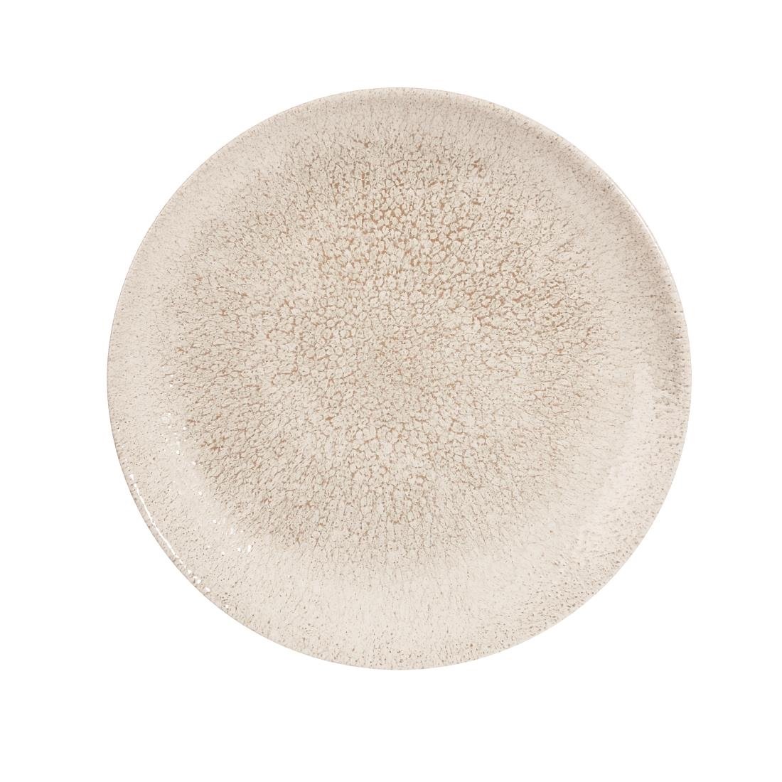 Assiettes rondes Churchill Studio Prints Raku Agate Grey 217mm (Lot de 12)