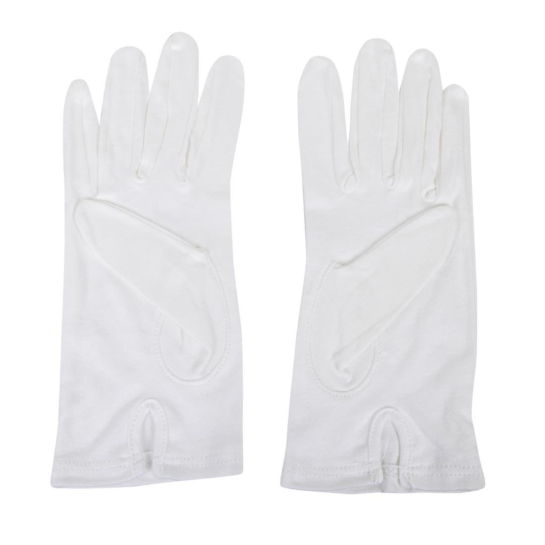 Gants de service pour homme blancs - NISBETS