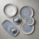 Assiettes rondes Churchill Elements Coast Evolve 220mm (Lot de 12)