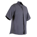 Veste col officier Southside gris anthracite - NISBETS