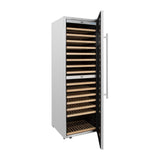 Cave à vin bi-zone Polar Série G inox 172 bouteilles