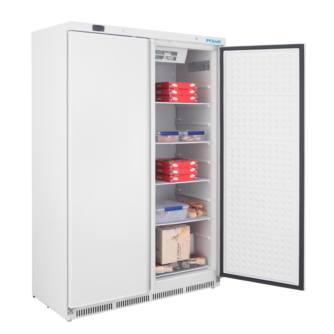 Armoire réfrigérée négative double porte 744L Polar Série C blanche