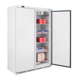Armoire réfrigérée négative double porte 744L Polar Série C blanche