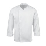 Veste de cuisine mixte légère à fermeture éclair Hartford Chef Works Urban blanche - NISBETS