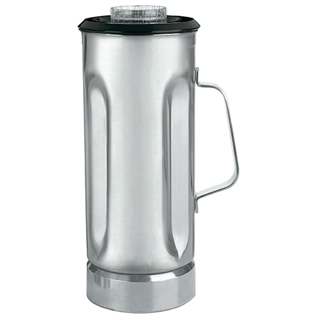 Récipient inox 2L avec lame et couvercle CAC31 Waring ref 032590 - NISBETS