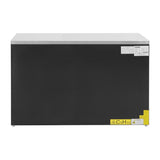 Table réfrigérée positive trois portes Polar série G noire 400 L - NISBETS