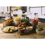 Pots à frites Churchill Stonecast Barley White 100mm (Lot de 12)