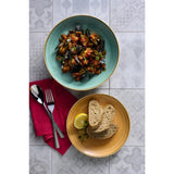 Assiettes avec rebord Churchill Stonecast Tangerine 288mm (Lot de 12)