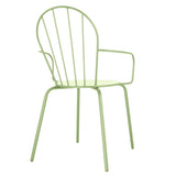Fauteuils Bolero Adeline vert clair (lot de 4) - NISBETS
