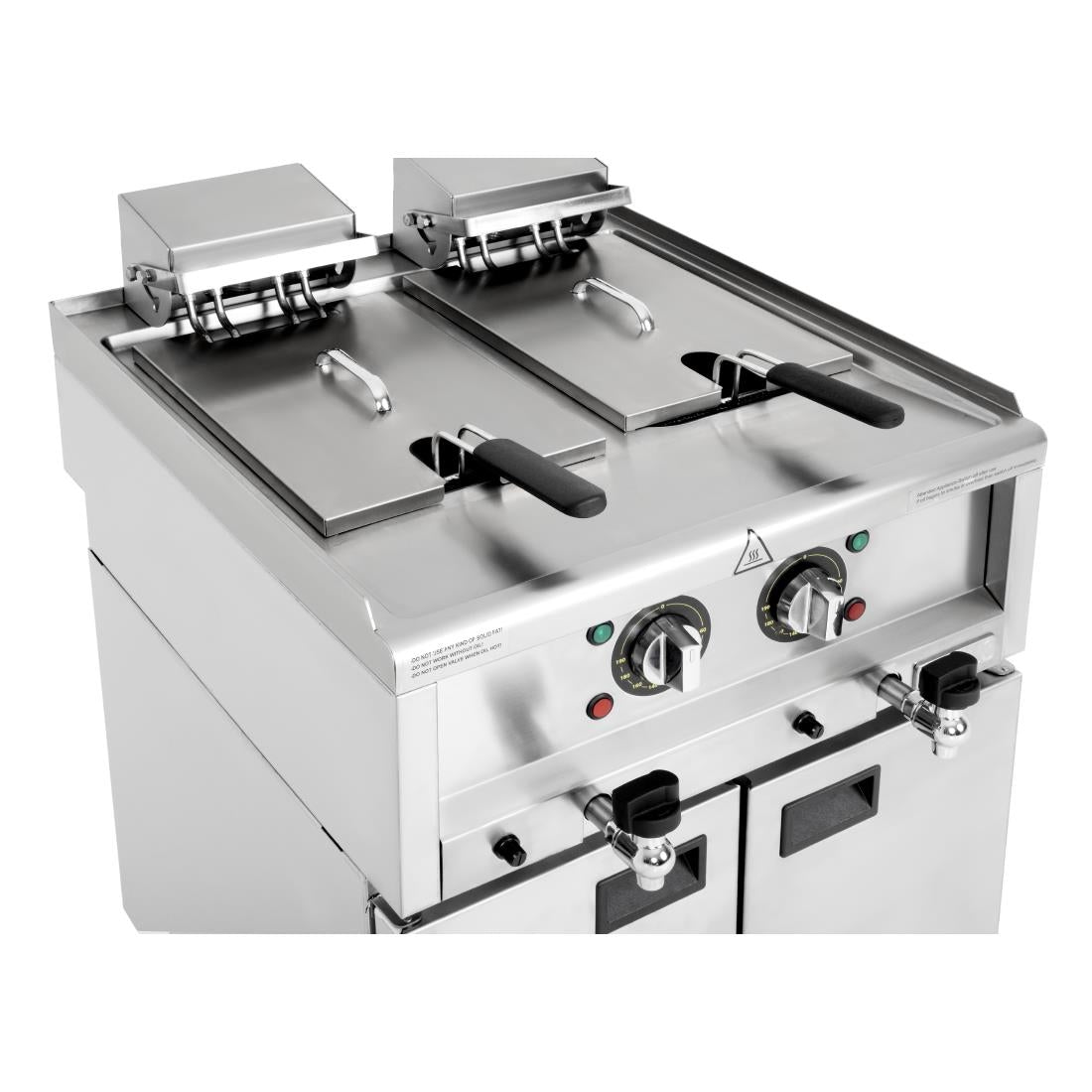 Friteuse électrique double cuve Buffalo Série 600 2x 8L