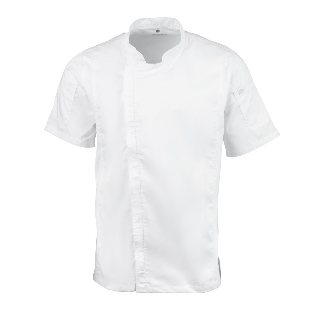 Veste de cuisine mixte Cool Vent Chef Works Urban Springfield blanche - NISBETS