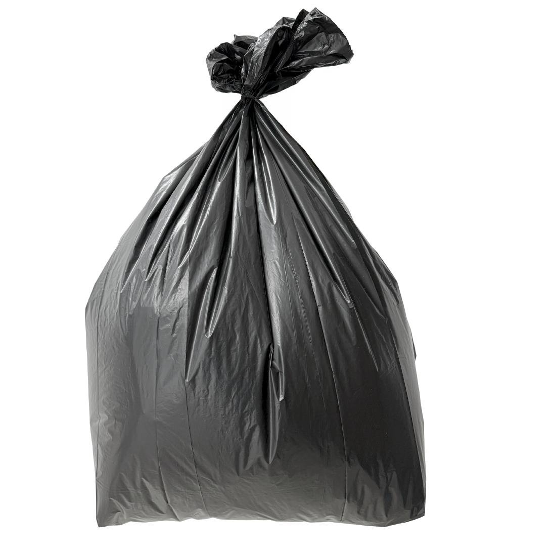 Sacs poubelle résistants Jantex noirs 120L (lot de 100)