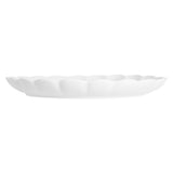 Assiettes festonnées Olympia Bloom blanches 276 mm (lot de 4) - NISBETS