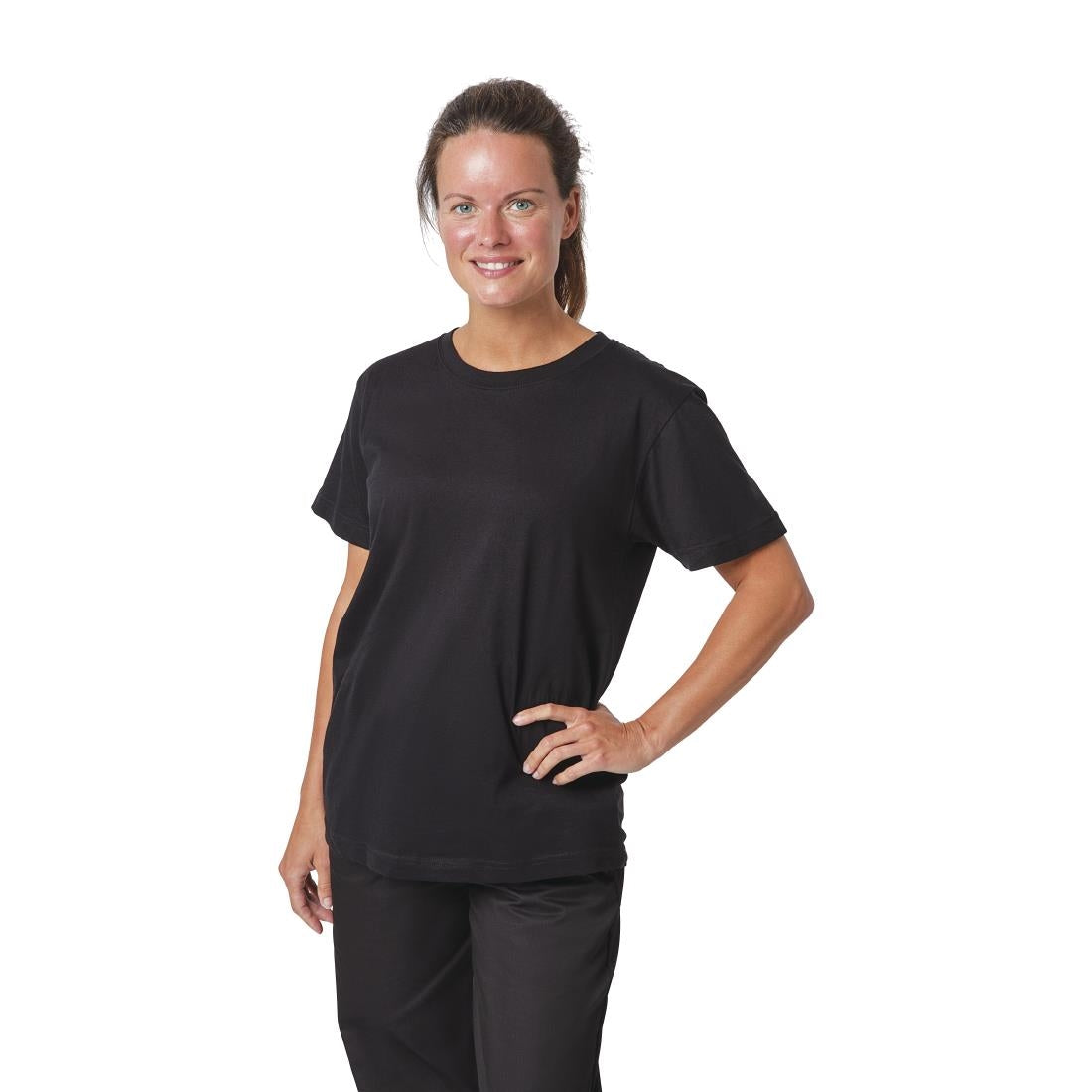 T-Shirt mixte noir L - NISBETS