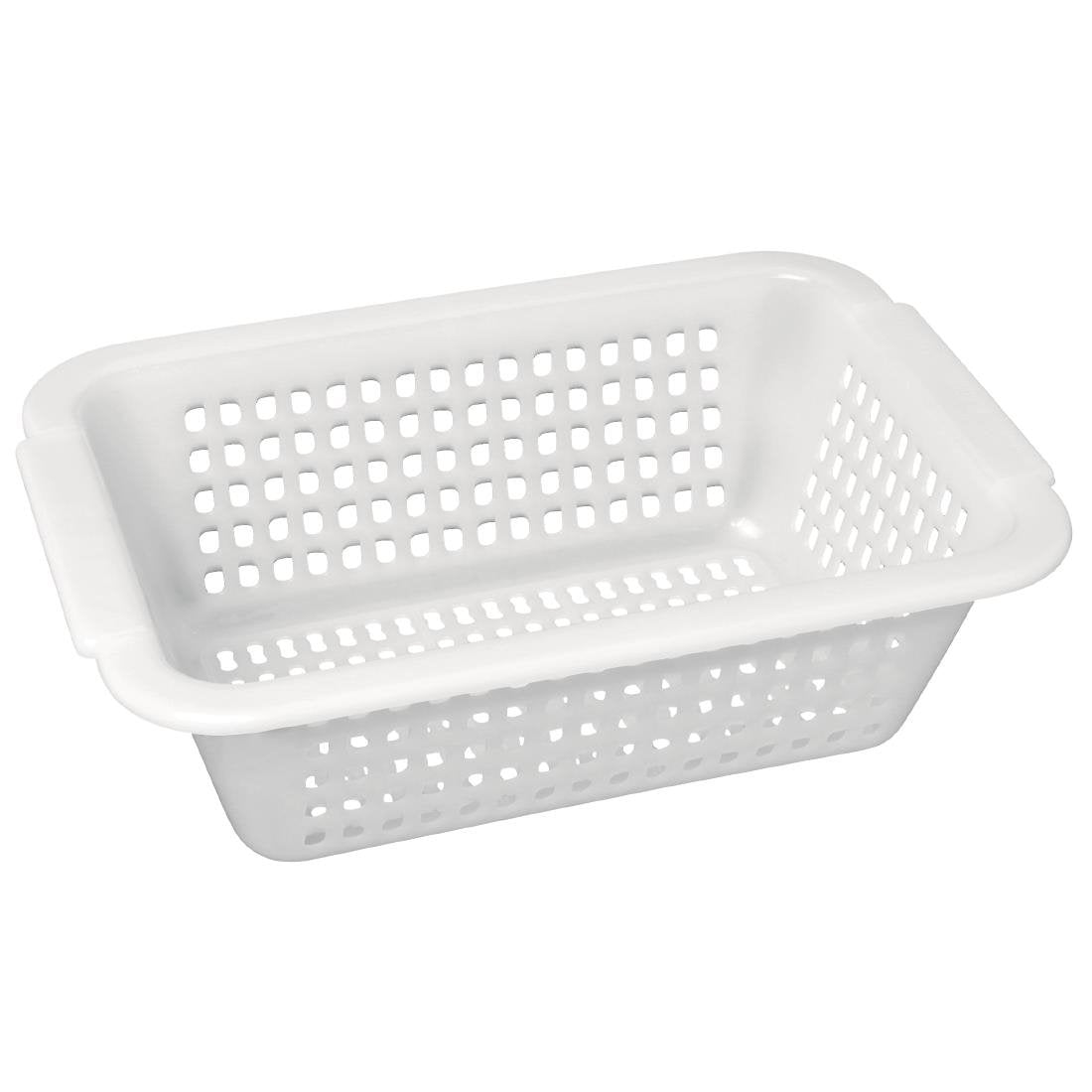 Passoire rectangulaire blanche Vogue 395 x 303mm - NISBETS