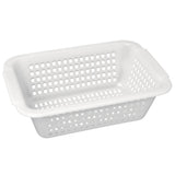 Passoire rectangulaire blanche Vogue 395 x 303mm - NISBETS
