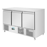 Comptoir à salade Polar série U froid ventilé - NISBETS