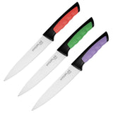 Couteau de cuisine Hygiplas Pro vert 16cm - NISBETS