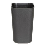 Poubelle pour hôtel/bureau noire Bolero 14L