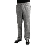 Pantalon de cuisine Whites Easyfit à petits carreaux noirs XS - NISBETS