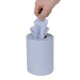 Bobines bleues à alimentation centrale Nisbets Essentials 2 plis 320 feuilles (lot de 2)