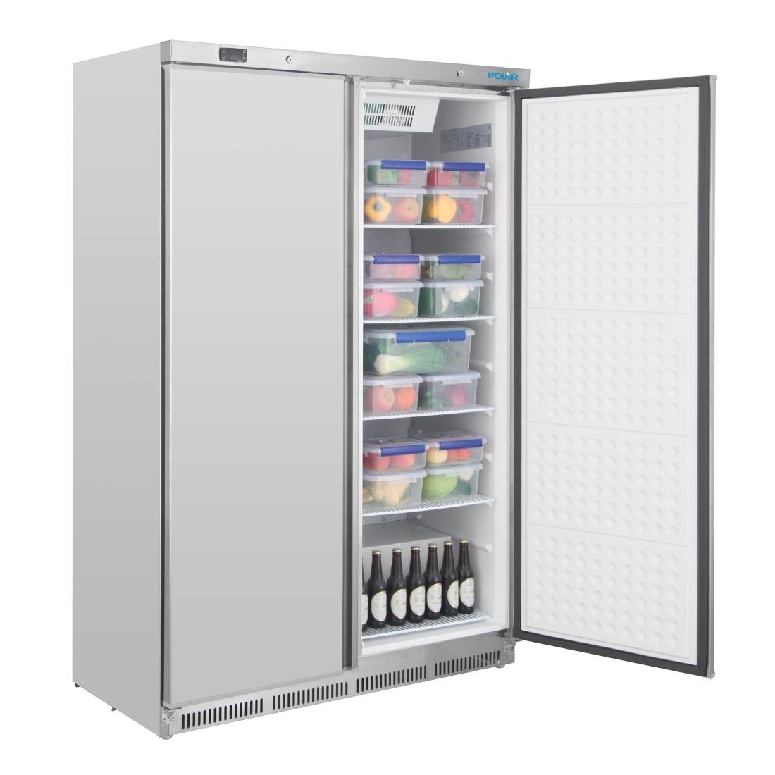 Armoire réfrigérée positive double porte 744L Polar Série C inox
