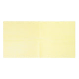 Chiffons non tissés Jantex jaunes (lot de 50)