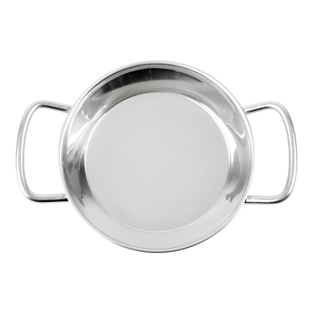 Mini plat à paëlla en inox Olympia Table Presentation 150mm