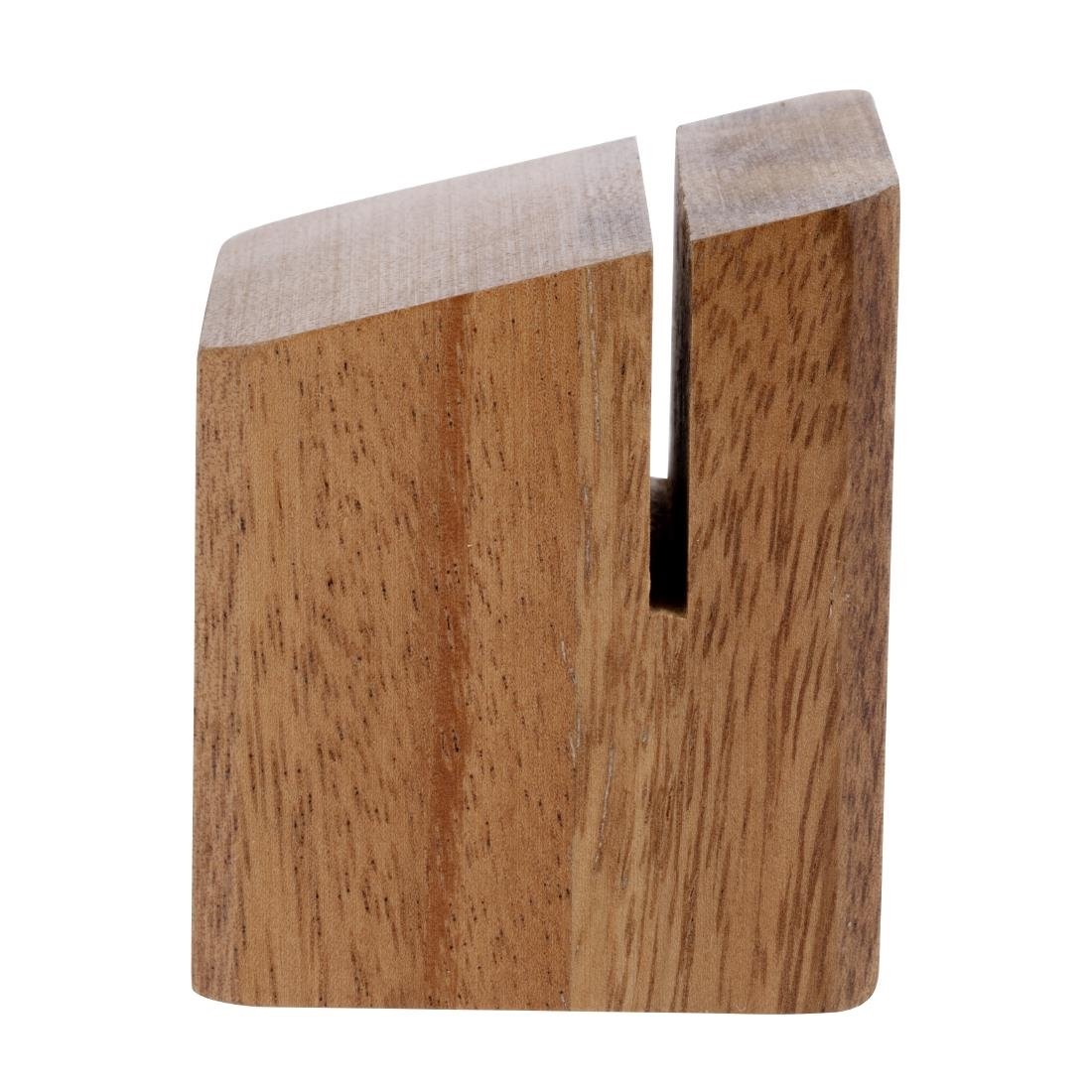 Porte-menu en bois Olympia - NISBETS
