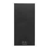 Pochettes à couverts Europochette taille royale noire avec serviette blanche douce 2 plis (lot de 250)