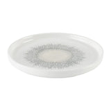 Assiettes avec rebord Churchill Studio Prints Fusion Agate Grey 210mm (Lot de 6)