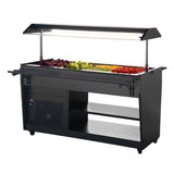 Buffet réfrigéré Polar série G noir - NISBETS