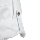 Veste de cuisine mixte légère à fermeture éclair Hartford Chef Works Urban blanche - NISBETS